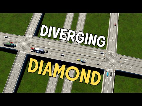 Видео: Божественное или дьявольское? — Строительство разветвлённой развязки (DDI) в Cities Skylines 2