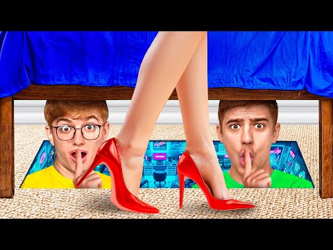 Видео: СЕКРЕТНЫЕ КОМНАТЫ МАЛЬЧИКОВ И ДЕВОЧЕК