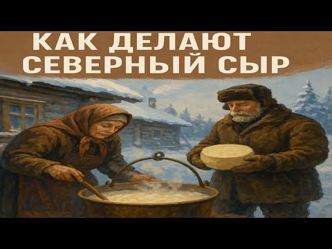 Видео: Зимняя жизнь на русском Севере | Как делают северный сыр