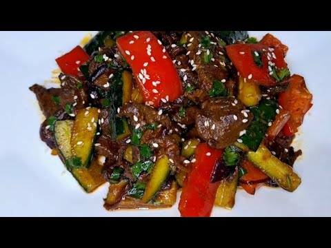Видео: МЯСО ПО - ТАЙСКИЙ,  ПИКАТНЫЙ САЛАТ ИЗ ГОВЯДИНЫ