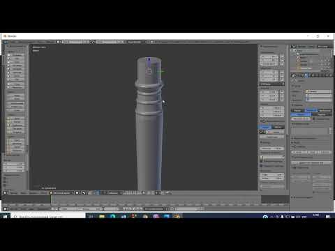 Видео: Blender Проект БУЛАВА