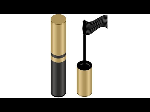 Видео: CorelDraw - Тушь для Ресниц - Объемная