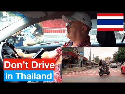 Видео: Если вы хотите сесть за руль в Таиланде, сначала посмотрите это