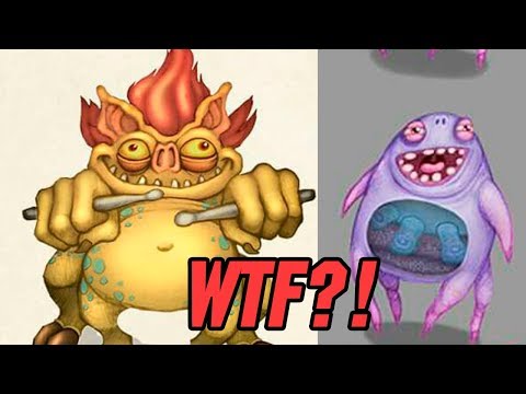 Видео: КОНЦЕПТ АРТЫ MY SINGING MONSTERS!