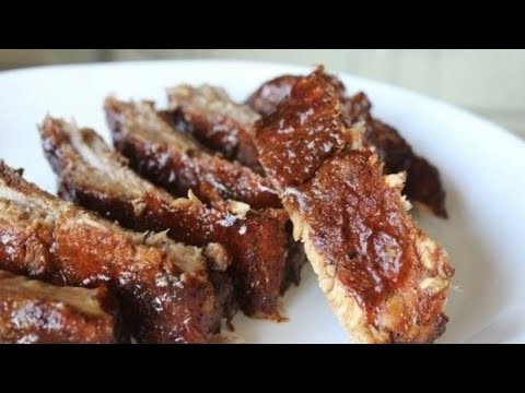 Видео: Свиные ребрышки на сковороде / Пошаговый рецепт