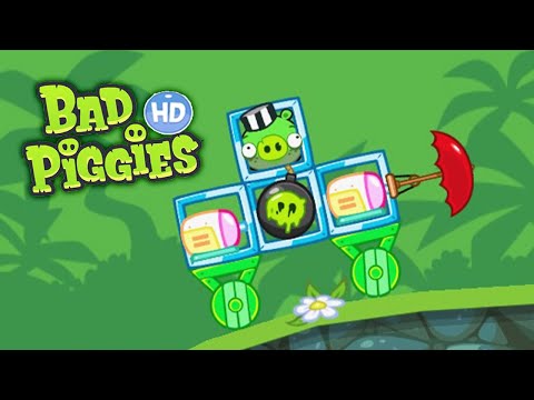 Видео: ПЛОХИЕ СВИНКИ #6 ИСПЫТАВАЕМ РЕКТИВНЫЙ ЗОНТ / Bad Piggies HD