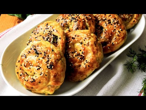 Видео: Нежные пирожки из тончайшего вытяжного теста