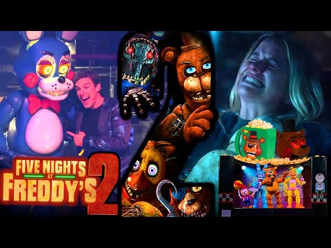 Видео: НОВЫЙ ПОСТЕР ФИЛЬМА FNAF 2 «Withered»! Секретное событие, вёдра попкорна, интервью (новости FNaF)