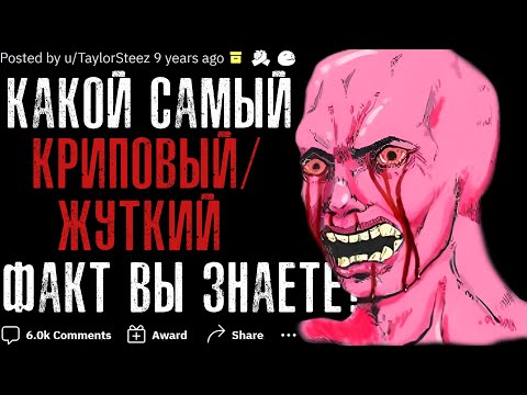 Видео: КАКОЙ САМЫЙ КРИПОВЫЙ/ЖУТКИЙ ФАКТ ВЫ ЗНАЕТЕ?
