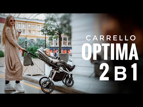 Видео: Carrello Optima - САМЫЙ БОЛЬШОЙ ОБЗОР коляски 2 в 1