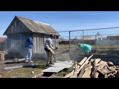 Видео: ПРОДОЛЖАЕМ РАБОТЫ ПО БЛАГОУСТОЙСТВУ УЧАСТКА/ГОТОВИМСЯ К ПАСХЕ
