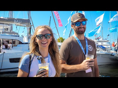 Видео: Будущее наших катамаранов: перестройка и хаос на выставке лодок в Аннаполисе! | Эпизод 82