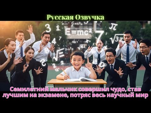 Видео: Семилетний мальчик совершил чудо, став лучшим на экзамене, потряс весь научный мир #cdrama #2025