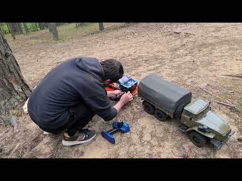 Видео: RC Урал 4320 1/10. Грузовой RC off-road. Модельный HardBody-слёт ФТ 2022