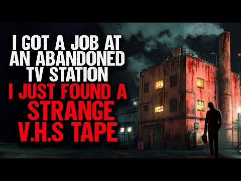 Видео: Я устроился на работу на заброшенную телестанцию. Только что нашёл СТРАННУЮ видеокассету.