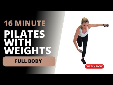 Видео: ПИЛАТЕС С ОТЯГОЩЕНИЯМИ (ВСЁ ТЕЛО)