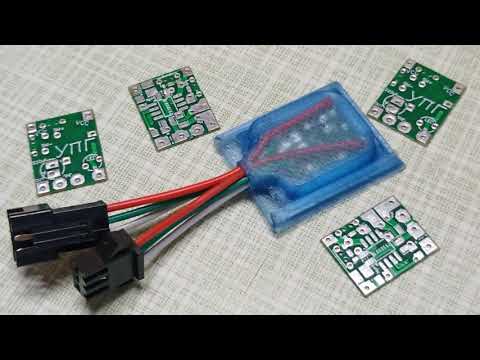 Видео: УПГ на новых платах, full-SMD. Прошивание. Алгоритм угадывания плавности.