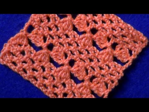 Видео: Ажурный узор с французской сеткой