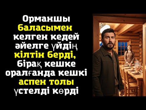 Видео: Орманшы баласымен келген кедей әйелге үйдің кілтін берді, бірақ кешке оралғанда кешкі аспен толы