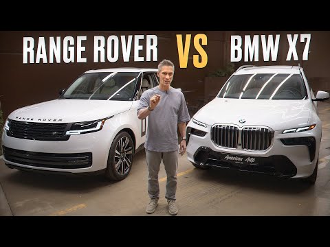 Видео: Лучшая машина для твоей семьи! Сравнение BMW X7 и Land Rover Range Rover 2023