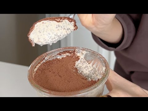 Видео: Вирусный тирамису-пудинг с чиа 🤯