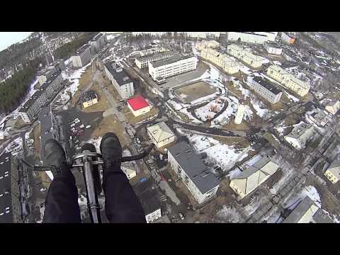 Видео: Полёты 18.04.15. Посёлок Высокий.