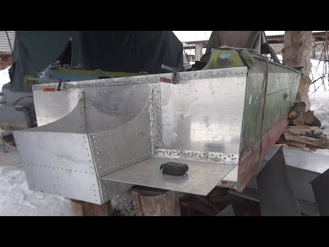 Видео: Выносной Транец на Казанку 2М Ч.1