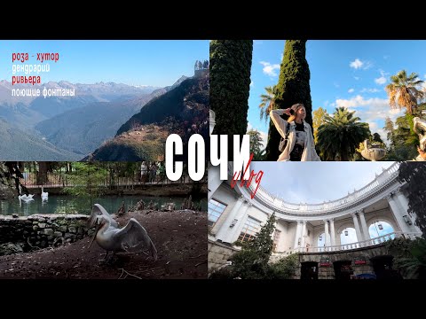 Видео: Сочи | отдохни при просмотре | 2 часть интересные места и мои впечатления