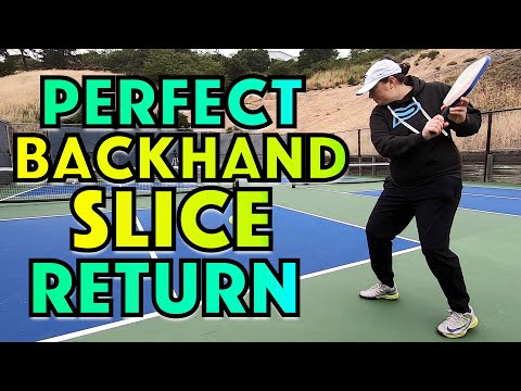 Видео: Идеальный возврат резаного удара слева за 7 шагов (техника объяснена)