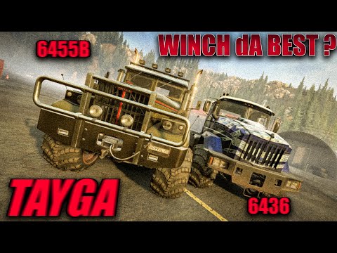 Видео: Snowrunner \ TAYGA 6455B \ Тотальный обзор