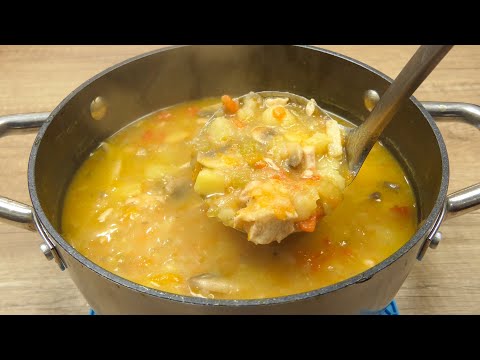 Видео: Его подают в австрийских ресторанах! Австрийский суп с картофелем и курицей