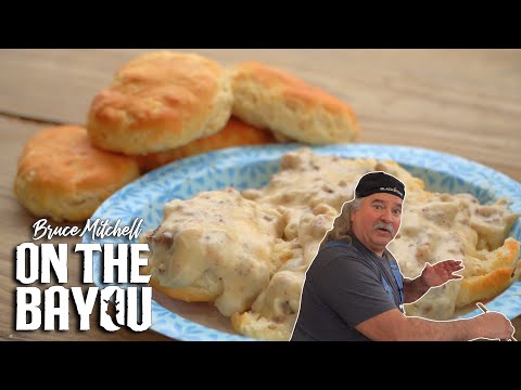 Видео: Подливка из колбасы и печенье | Сковороды Blackstone