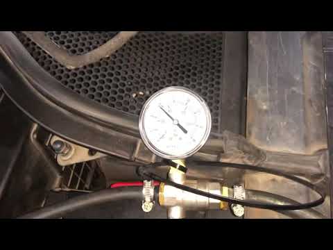 Видео: VW Tiguan 2.0 TFSI проверка топливного насоса (рабочего давления топлива - производительности)