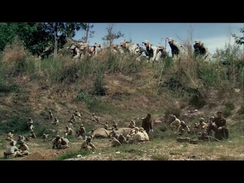 Видео: Японская армия осталась на месте, но была полностью уничтожена проходящей китайской армией.