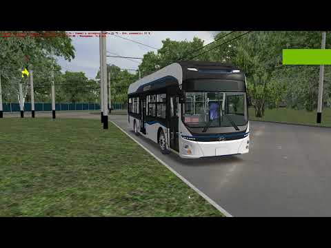 Видео: OMSI 2 - Чугуев (Маршрут 46) - Hyundai Eleccity