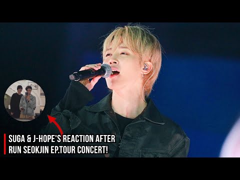 Видео: Только что стало известно! Шуга и Джей-Хоуп тепло поддержали Чимина после концерта RUN SEOKJIN EP...