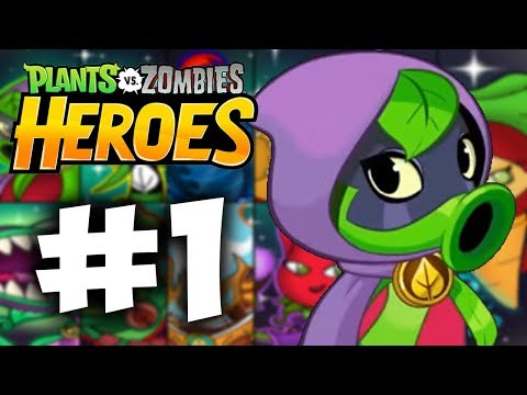 Видео: Прохождение Plants vs Zombies Heroes - Часть 1. Играю с нуля