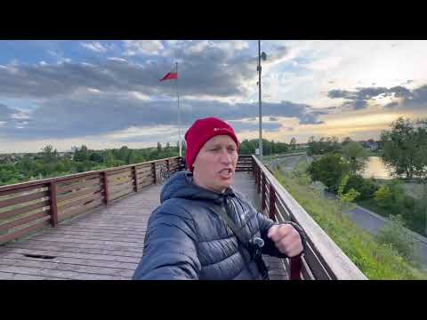 Видео: Вот так выглядит небольшой город в Польше!Все в этом видео.