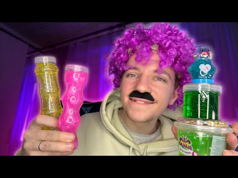 Видео: АСМР ПРОДАВЕЦ СЛАЙМОВ 💜 РОЛЕВАЯ ИГРА 🎮
