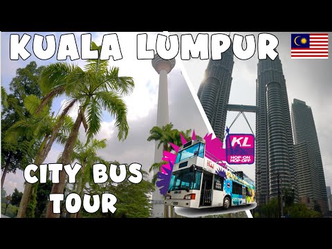 Видео: Куала-Лумпур Hopon hopoff, городской автобусный тур, Малайзия в 4k! 🇲🇾 #хопонхопофф