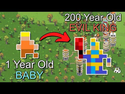 Видео: WorldBox, но я слежу за одним случайным парнем уже 100 000 дней