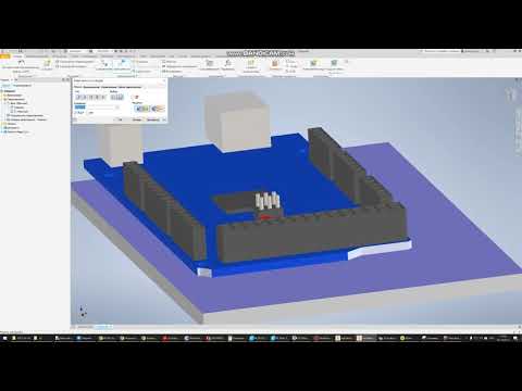 Видео: Зависимости между эскизами деталей внутри сборки в Autodesk Inventor