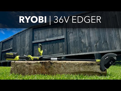 Видео: Аккумуляторный кромкорез Ryobi 36 В