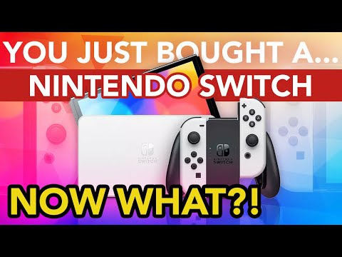 Видео: Вы только что купили Nintendo Switch: руководство пользователя