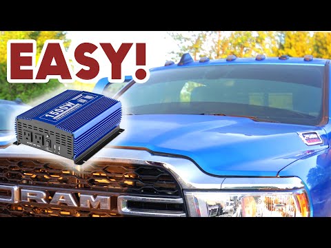 Видео: как подключить инвертор к вашему грузовику ЛЕГКО