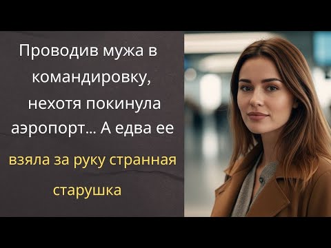 Видео: Проводив мужа в командировку, нехотя покинула аэропорт… А едва ее взяла за руку странная старушка...