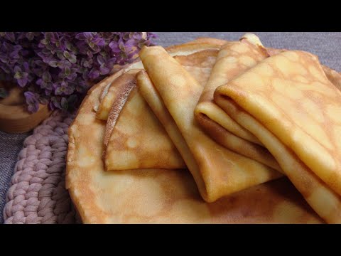 Видео: Идеальный рецепт блинов на молоке! 🔥 Они всегда получаются!