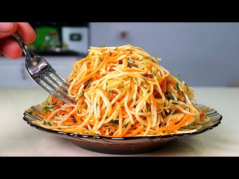 Видео: РЕЦЕПТ салата Сельдерей по корейски. Очень вкусный и полезный салат из корня сельдерея!