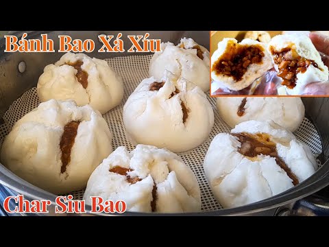Видео: Легко приготовить китайские булочки со свининой на пару! Идеально для завтрака