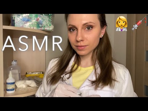 Видео: АСМР Делаем прививку 💉 Врач 👩‍⚕️ Ролевая игра \ ASMR Role Play Vaccination💉 Doctor